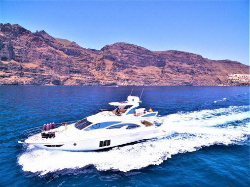 azimut 60 tenerife luxury motor yacht charter (4)